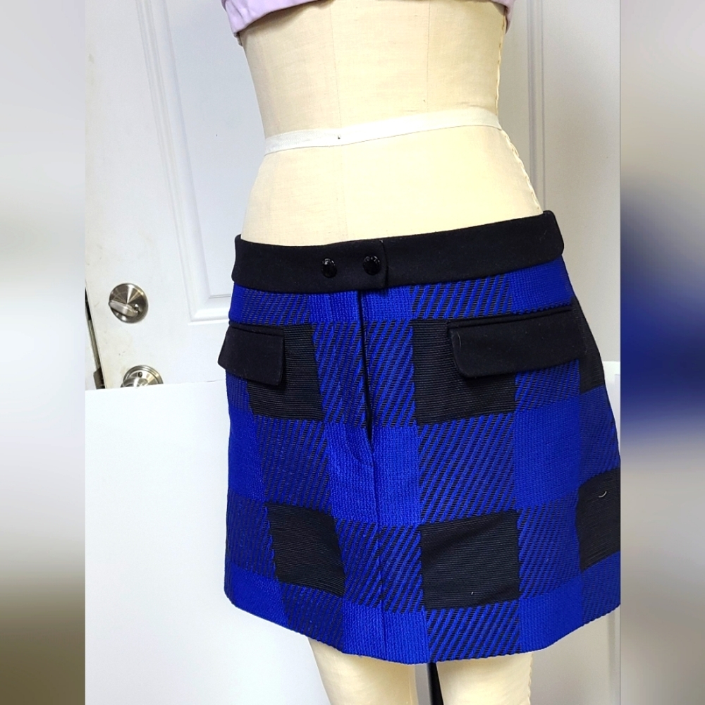 Blue Buffalo Plad Cyble Skirt